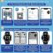 Смарт-годинник протиударний Smart Device 104 black steel