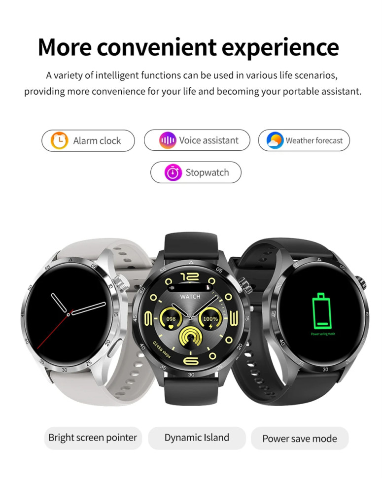 Смарт-годинник Smart Device 11 black steel, 2 ремінці