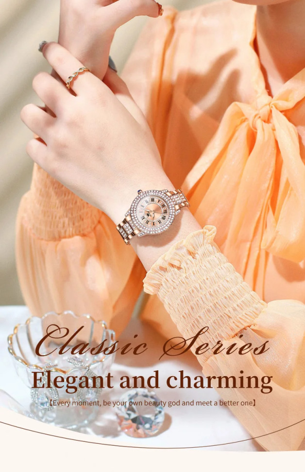 Жіночий годинник OLEVS gold