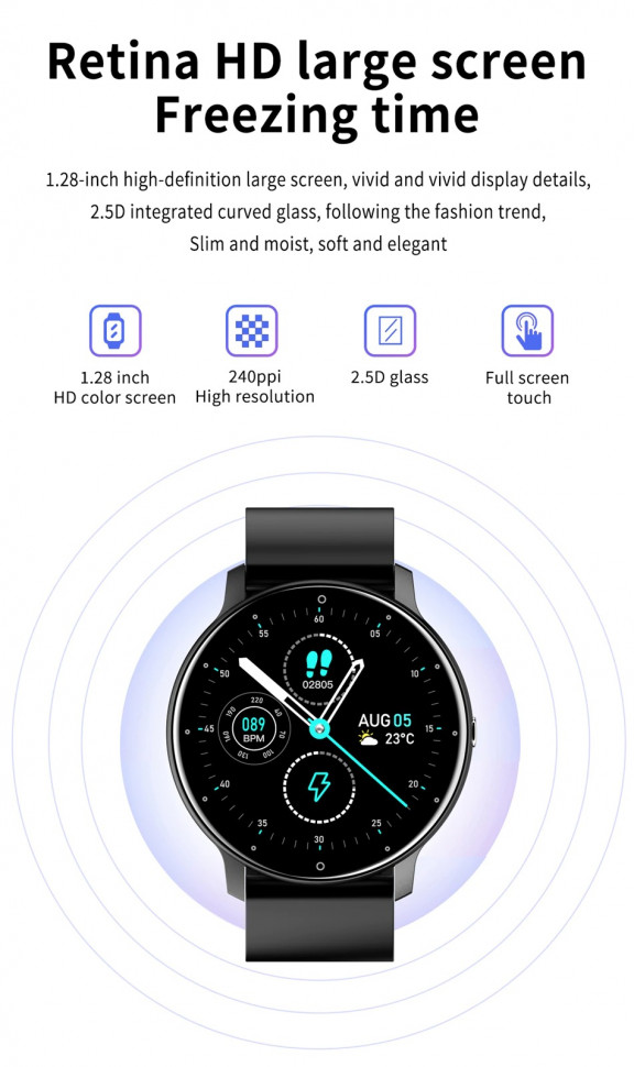 Смарт-годинник Smart Device 80 black 