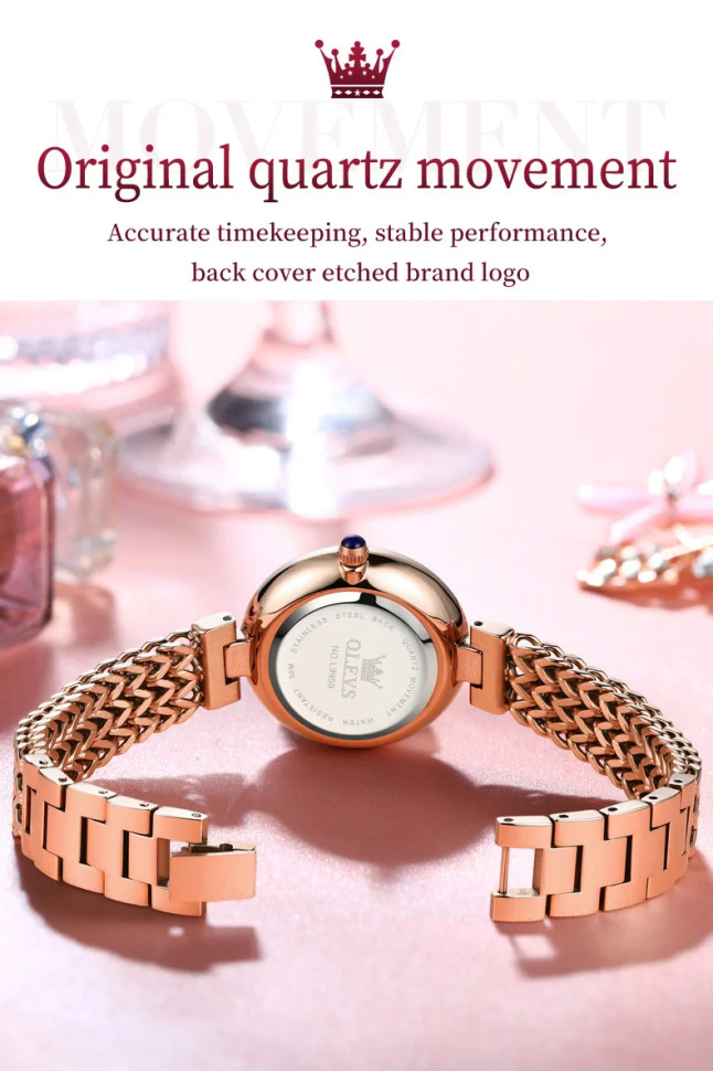 Жіночий годинник OLEVS gold 