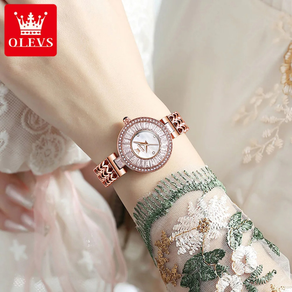 Жіночий годинник OLEVS gold 