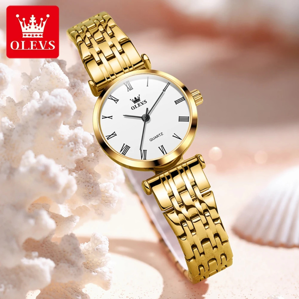Жіночий годинник OLEVS gold 