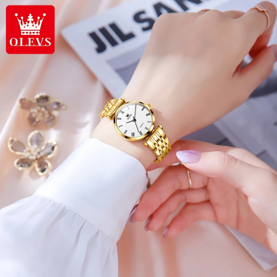 Жіночий годинник OLEVS gold 
