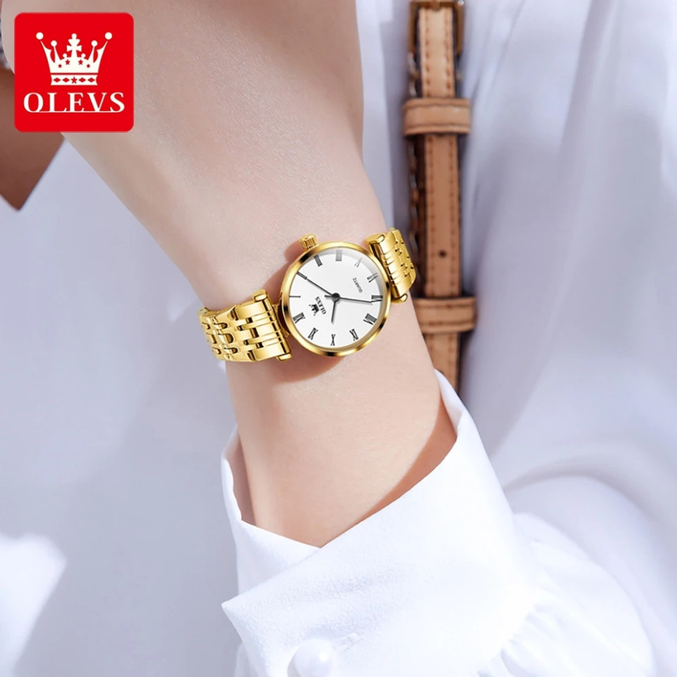 Жіночий годинник OLEVS gold 