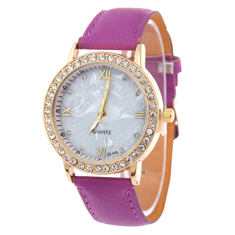 Жіночий годинник purple №01009 