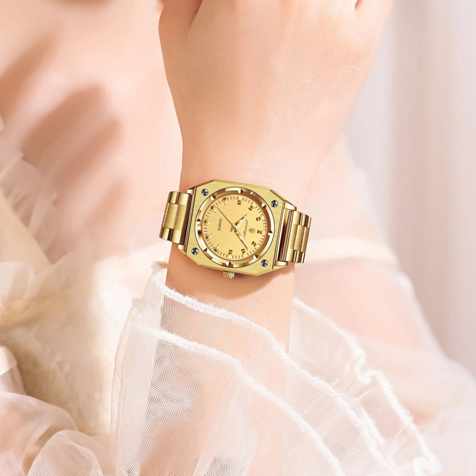 Жіночий годинник POEDAGAR gold