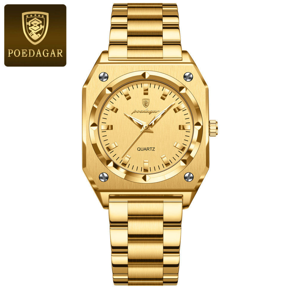 Жіночий годинник POEDAGAR gold