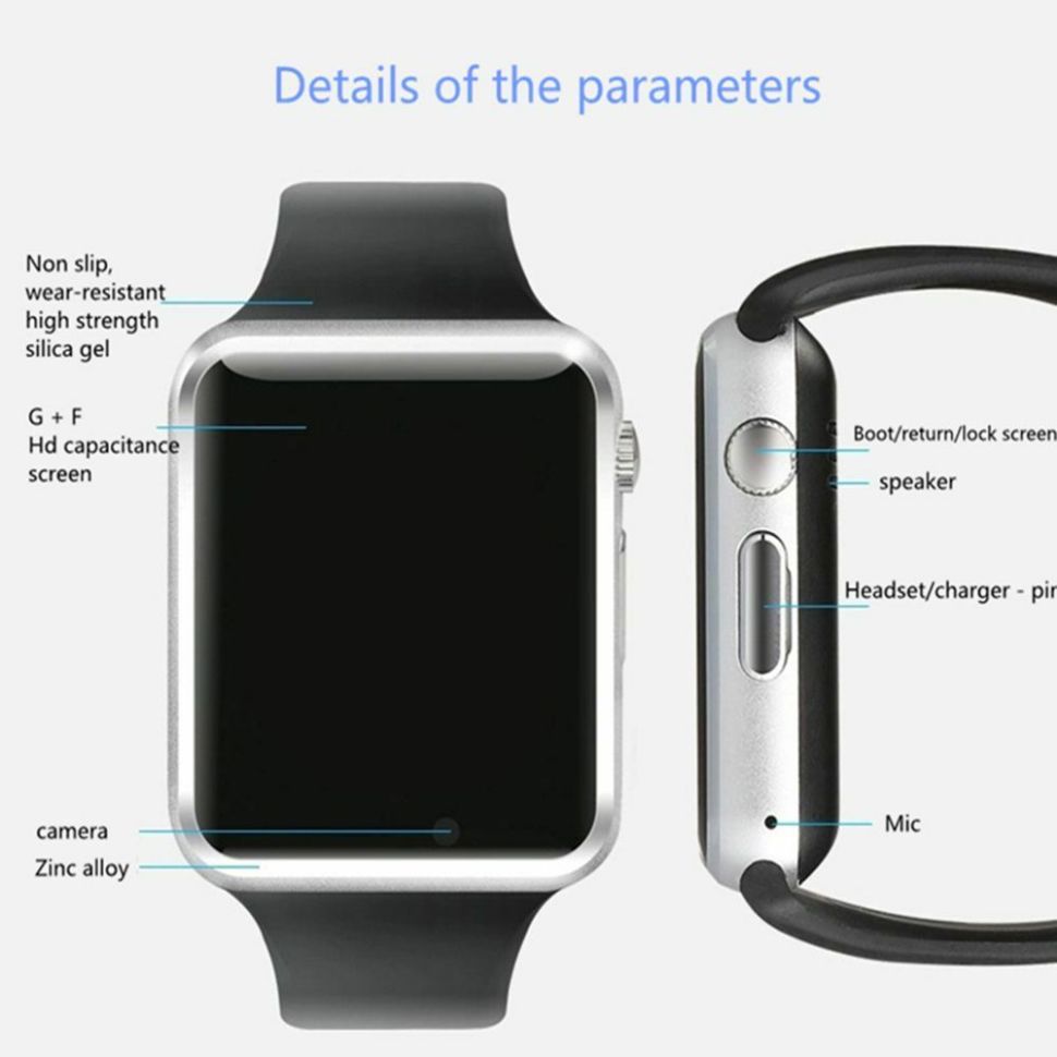 Смарт-годинник Smart Device 1 rose