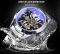 Чоловічий годинник механічний WINNER silver + black  