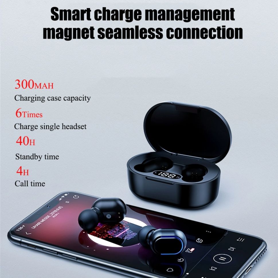 Навушники Bluetooth Air Music 5 green
