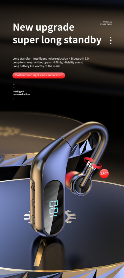 Bluetooth-гарнітура 23 black 