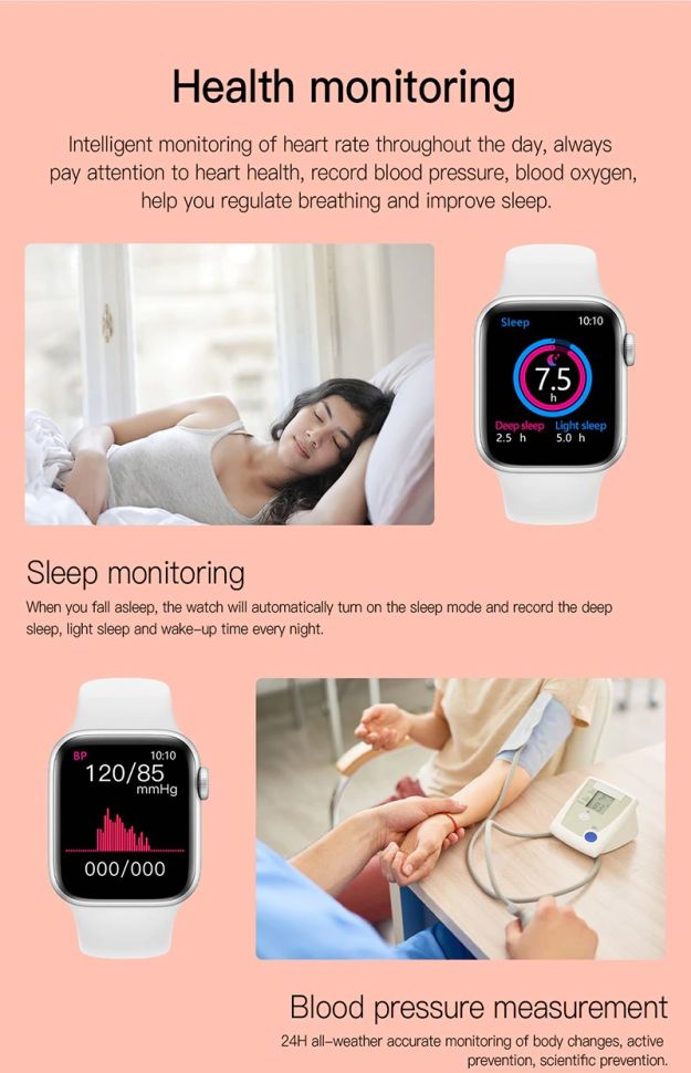 Смарт-годинник Smart Device 87 gold steel, 2 ремінці
