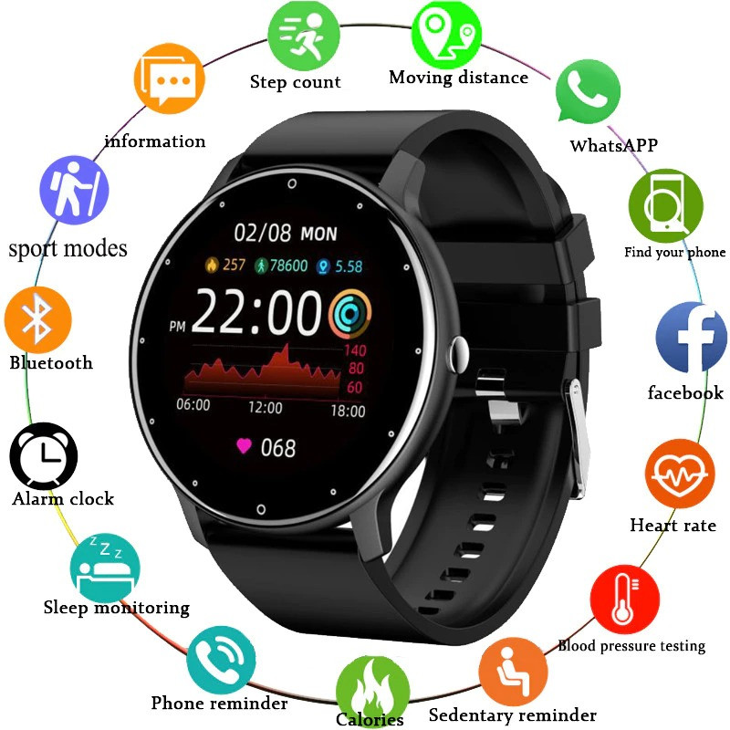 Смарт-годинник Smart Device 80 black steel, 2 ремінці