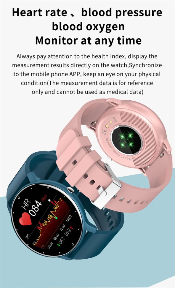 Смарт-годинник Smart Device 80 black steel, 2 ремінці