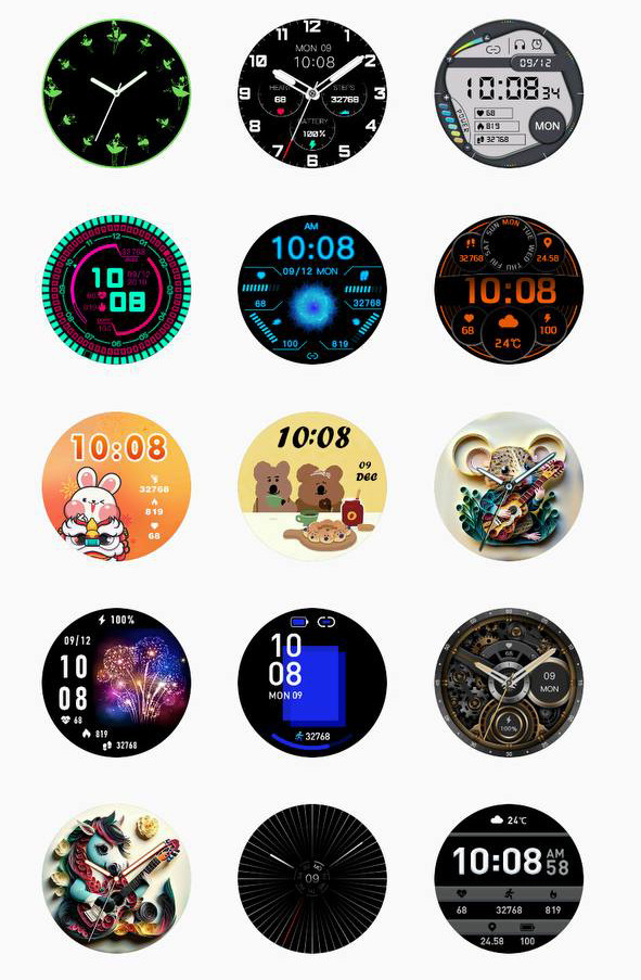 Смарт-годинник протиударний Smart Device 16 black silicon
