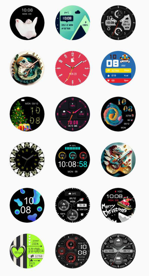 Смарт-годинник протиударний Smart Device 16 black silicon