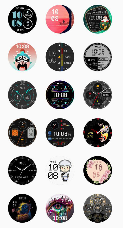 Смарт-годинник протиударний Smart Device 16 black silicon