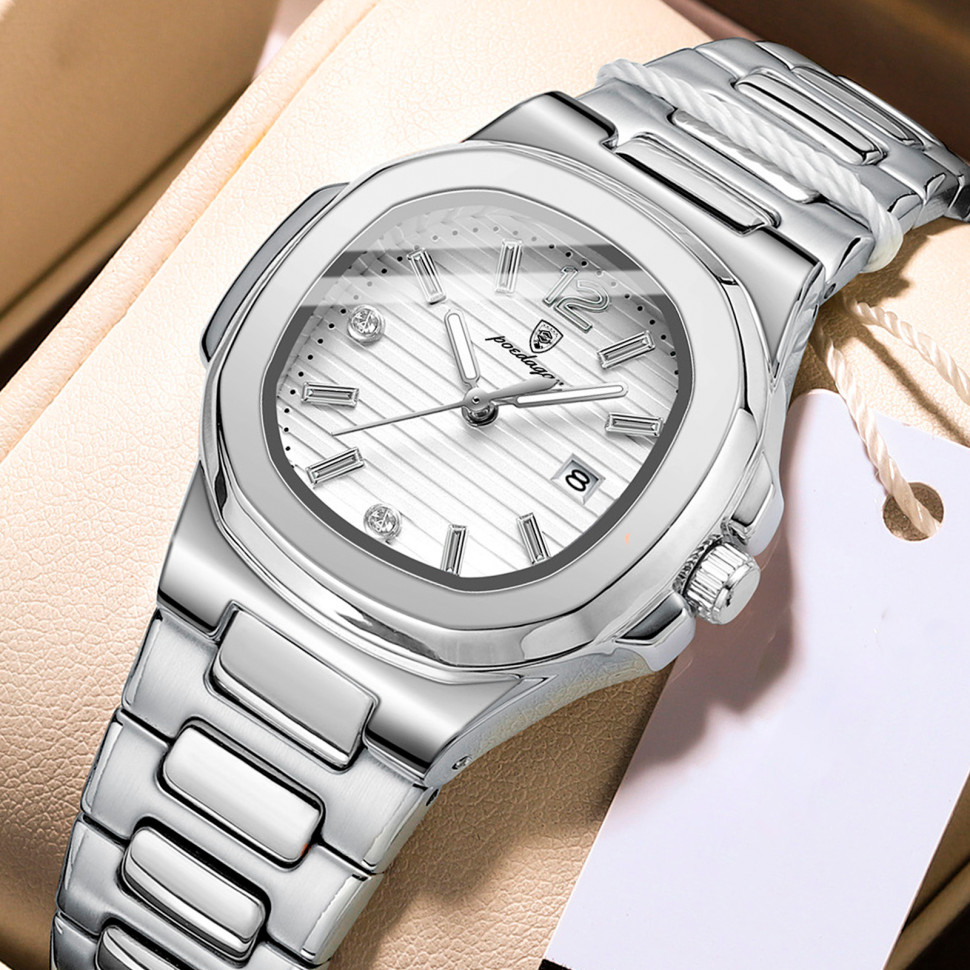 Жіночий годинник POEDAGAR silver 