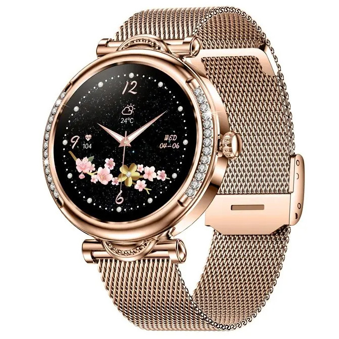 Смарт-годинник Women's Smart Device 11 gold steel 