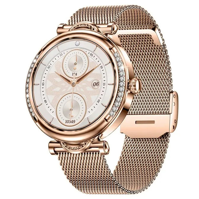 Смарт-годинник Women's Smart Device 11 gold steel 