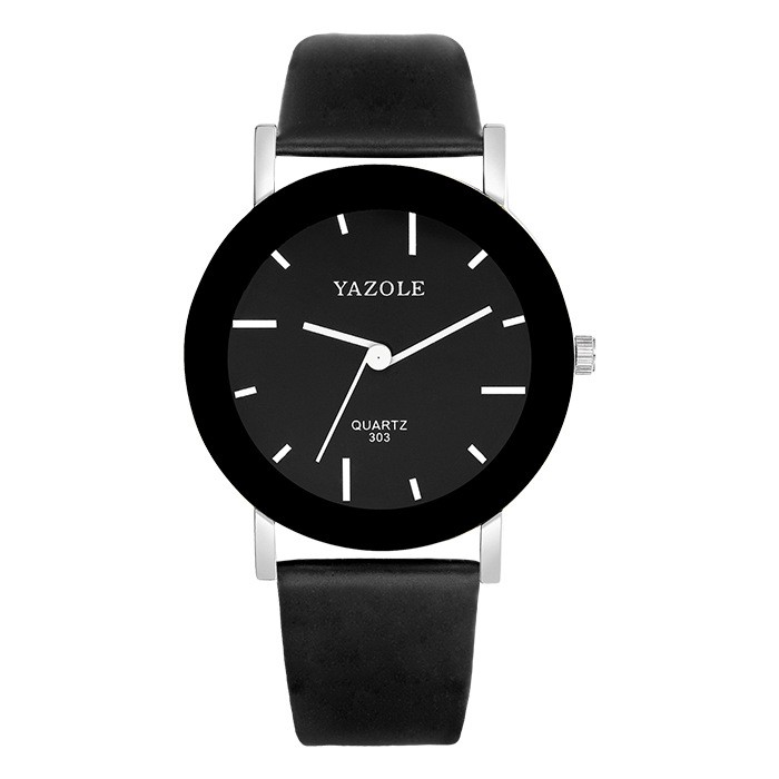 Жіночий годинник YAZOLE black