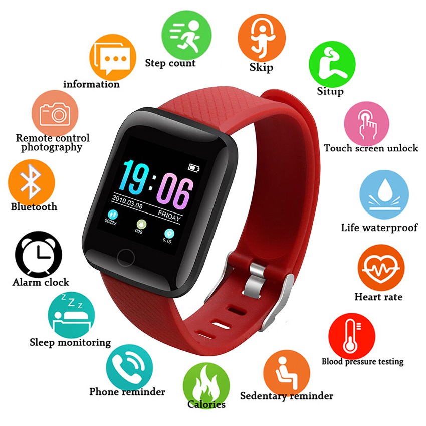 Смарт-годинник Smart Device 8 red