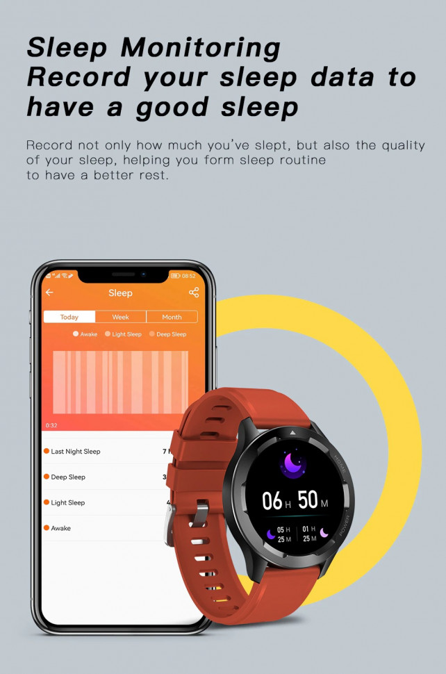 Смарт-годинник Smart Device 81 black 