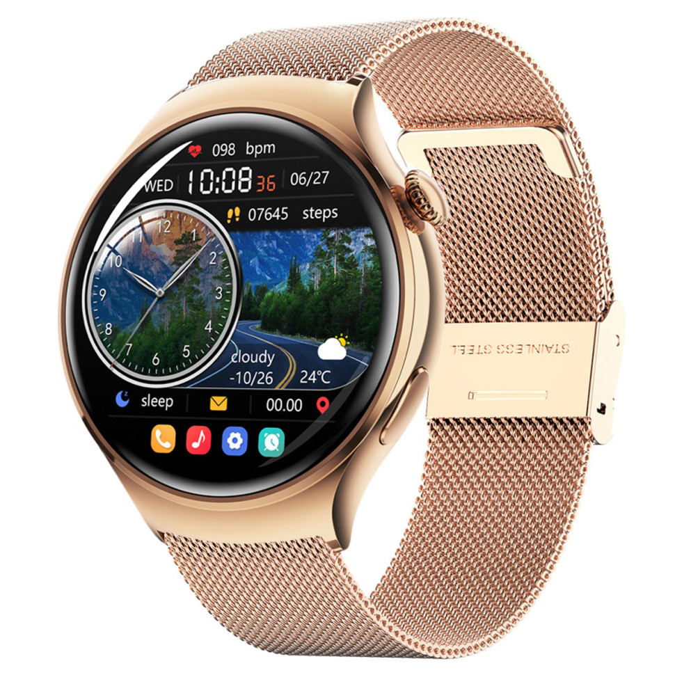 Смарт-годинник Women's Smart Device 12 gold steel