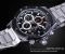 Чоловічий годинник механічний Forsining silver + black 