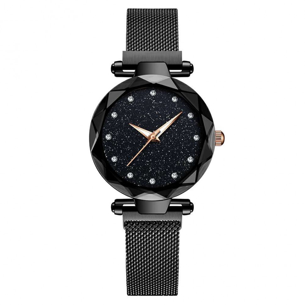 Жіночий годинник black №01086 