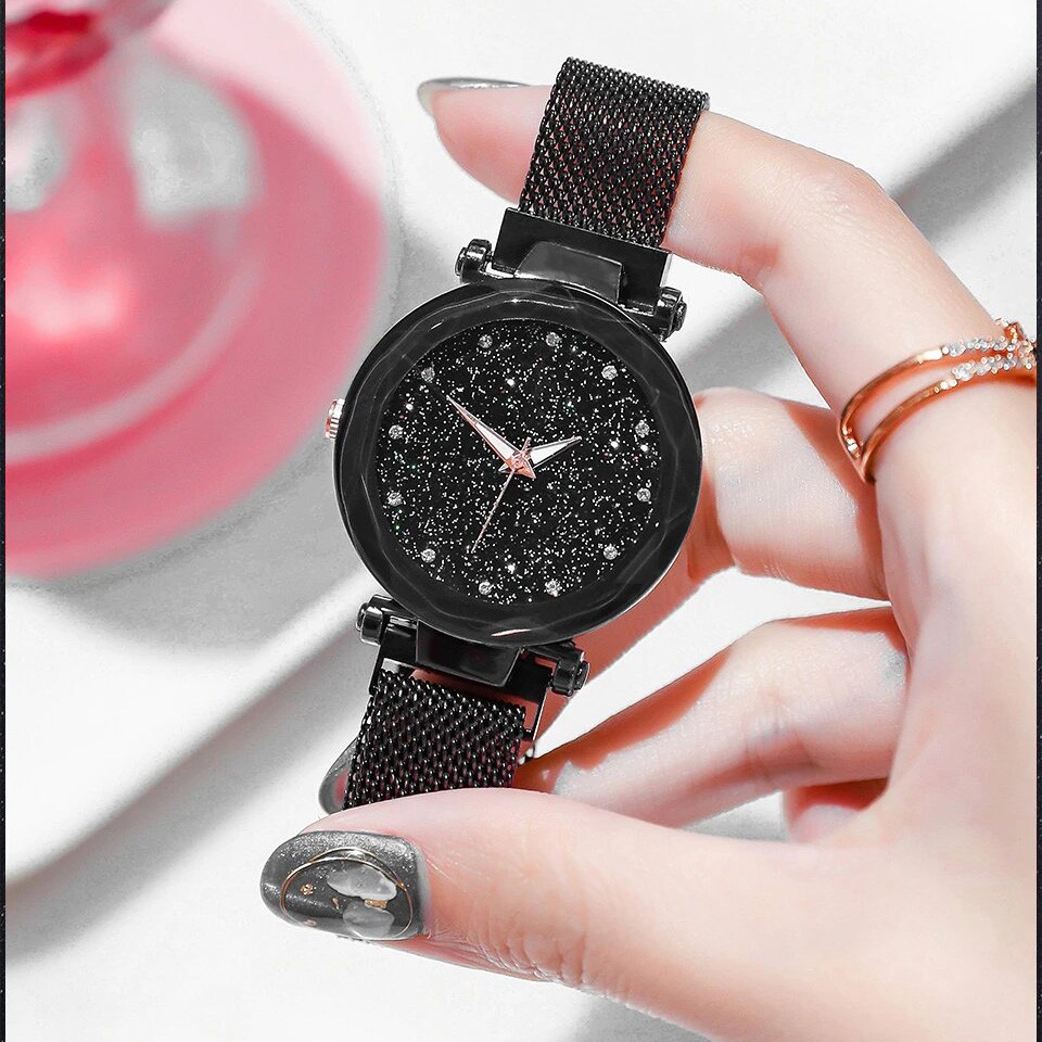 Жіночий годинник black №01086 