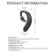 Bluetooth-гарнітура 5 Black 