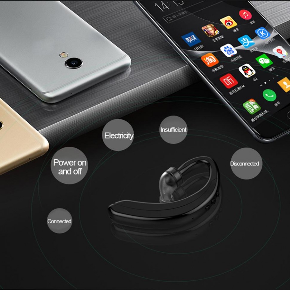 Bluetooth-гарнітура 5 Black 