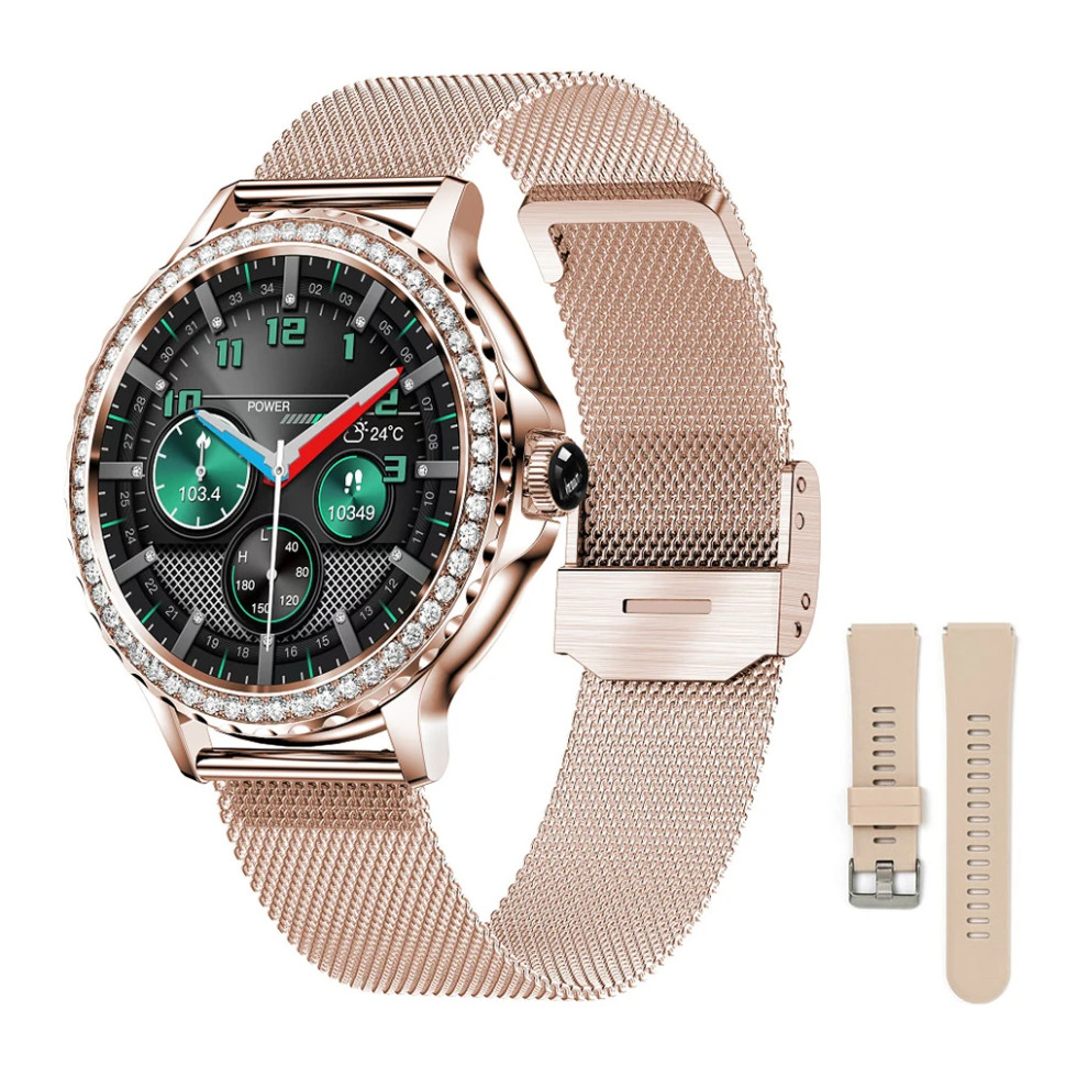 Смарт-годинник Women's Smart Device 13 gold steel  