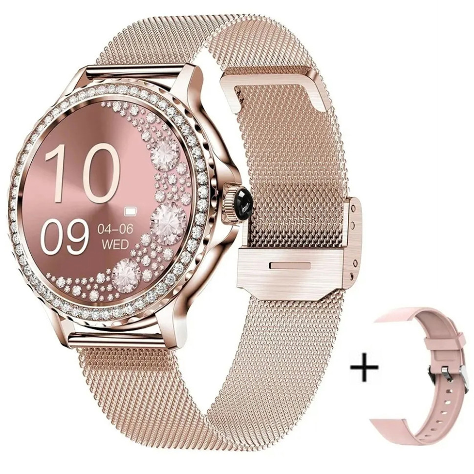Смарт-годинник Women's Smart Device 13 gold steel  