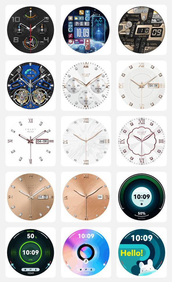 Смарт-годинник Women's Smart Device 13 gold steel  