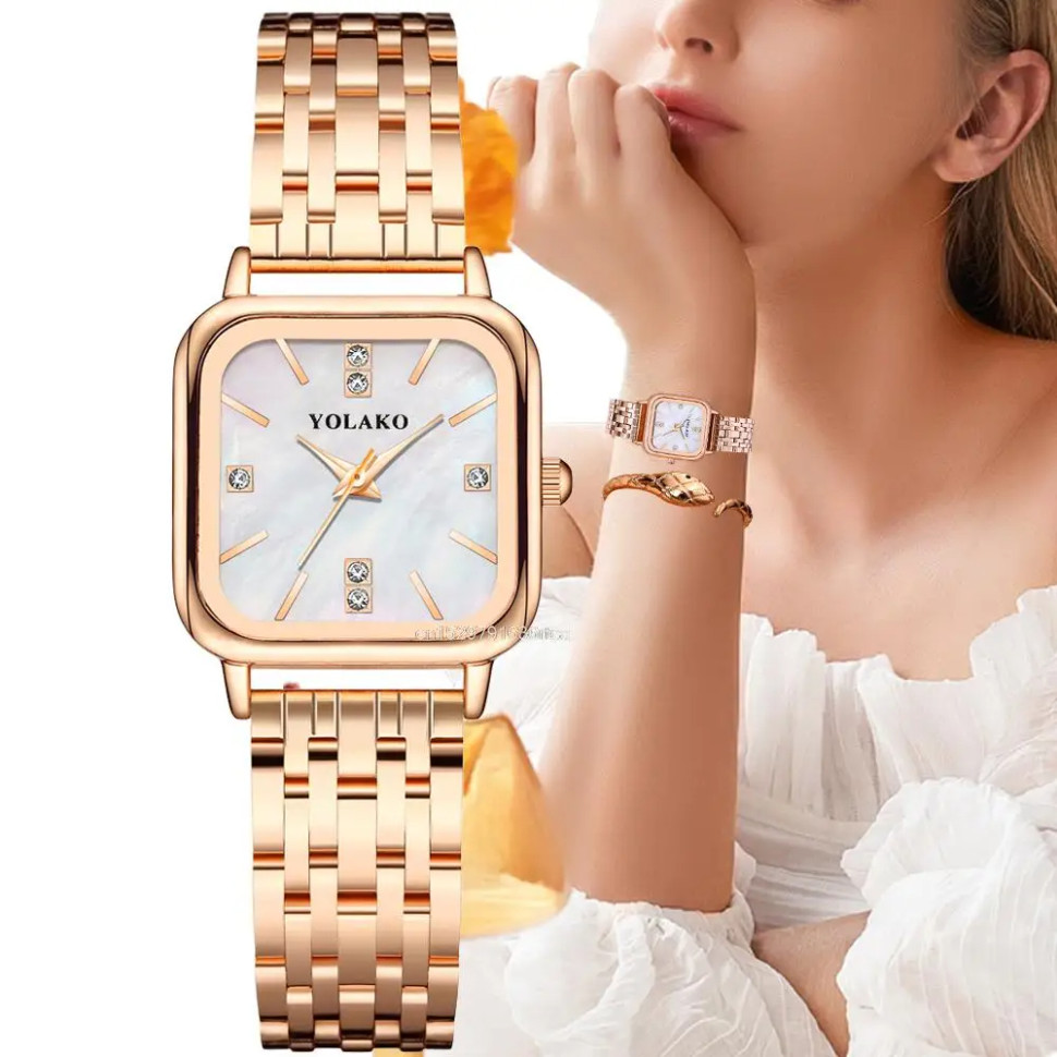Жіночий годинник Yolako gold 