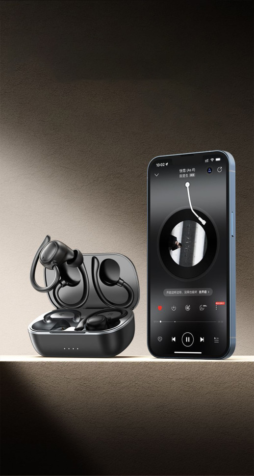 Навушники Bluetooth Air Music 104 black   