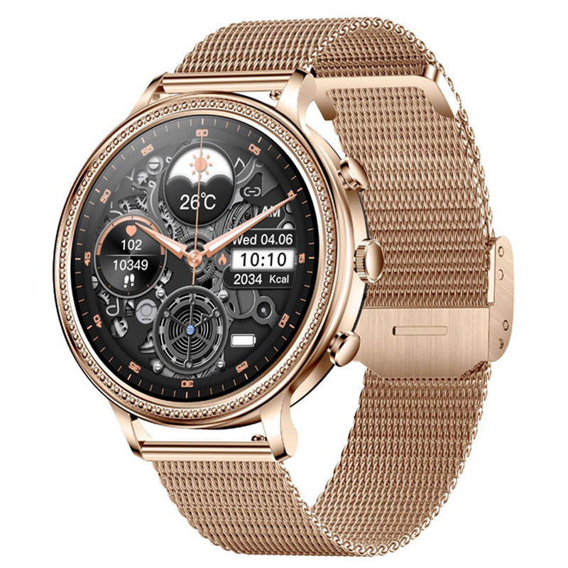 Смарт-годинник Women's Smart Device 14 gold steel  
