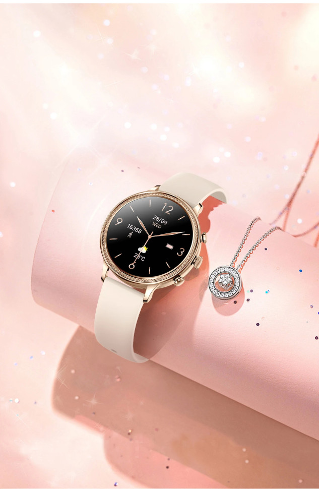 Смарт-годинник Women's Smart Device 14 gold steel  