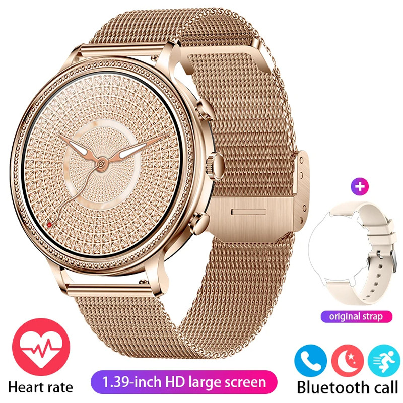 Смарт-годинник Women's Smart Device 14 gold steel  