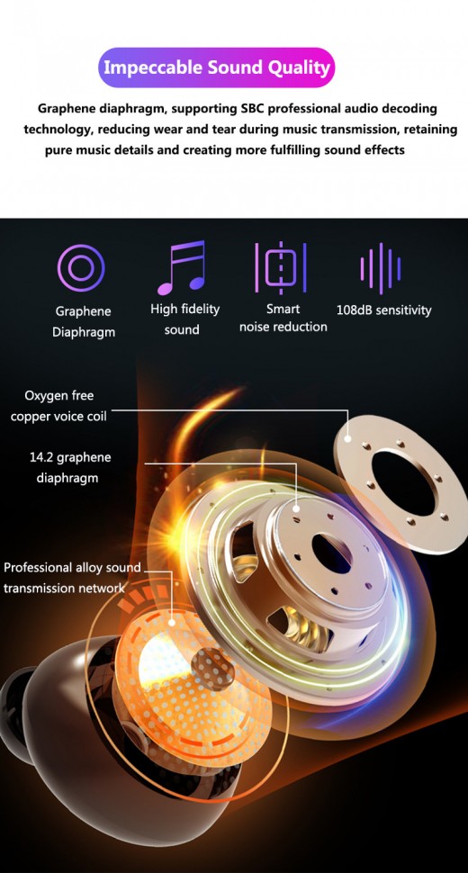 Навушники Bluetooth Air Music + Power Bank 42 Black