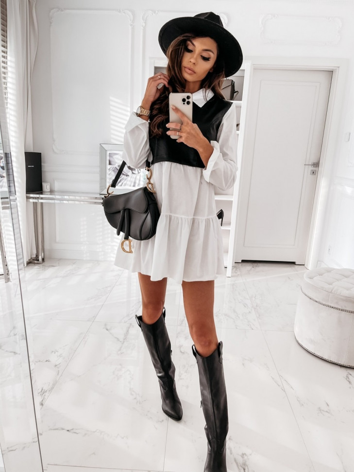 Плаття "Begonia" white