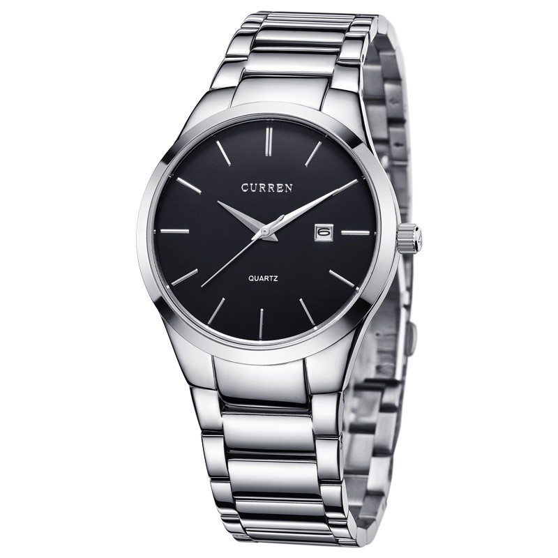 Чоловічий годинник CURREN silver