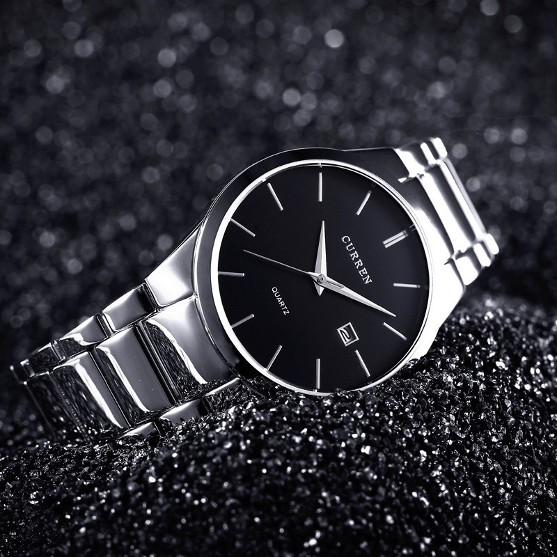 Чоловічий годинник CURREN silver