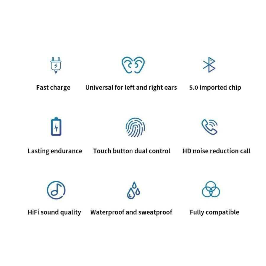Bluetooth-гарнітура 19 black