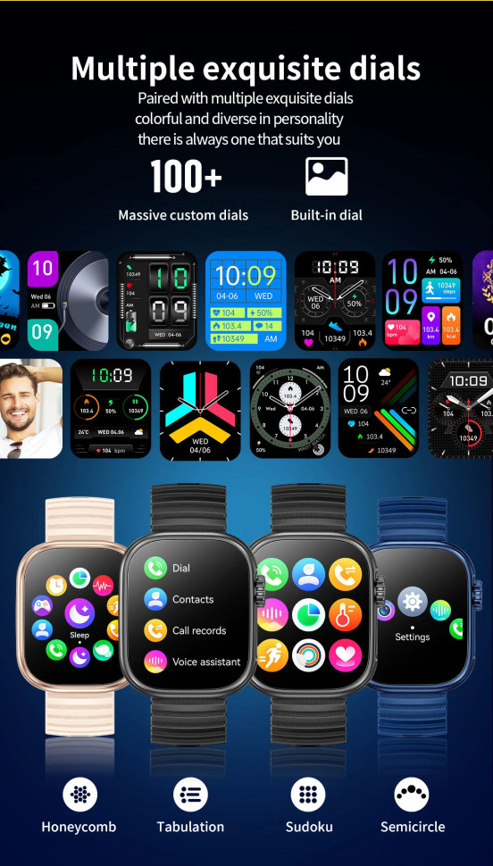 Смарт-годинник Smart Device 6 gold