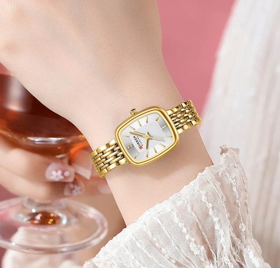 Жіночий годинник CURREN gold
