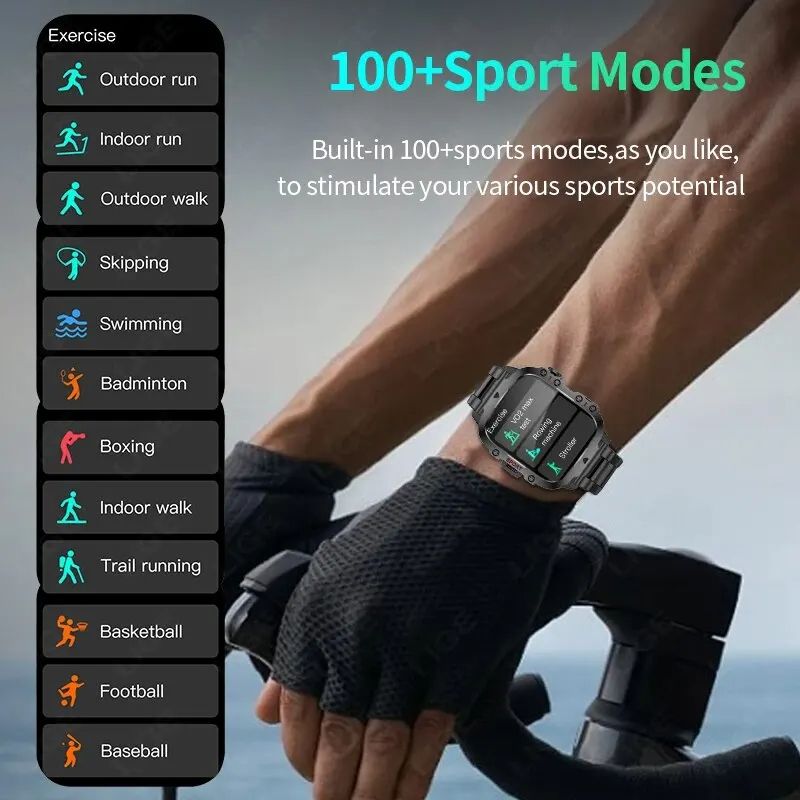 Смарт-годинник протиударний Smart Device 7 black milanese loop